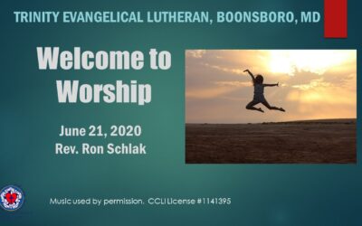 Worship Service for 5th Sunday After Pentecost, July 5th