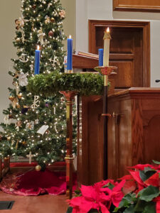 Christmas Tree and Advent Wreath/Candles