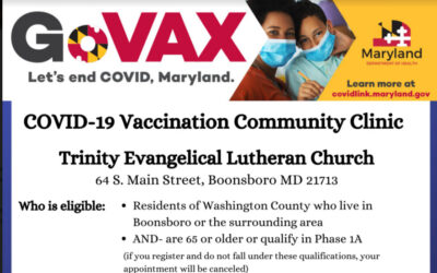 Vaccination Clinic Open at Trinity March 15th
