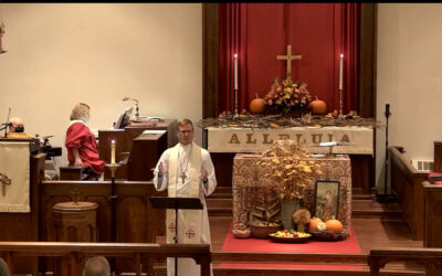Worship Service for Nov 21, 2021- Harvest Home Sunday