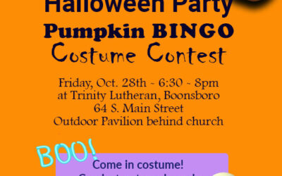 Halloween Party and Pumpkin BINGO