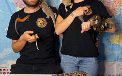 Reptile Show Joins Pet Blessing at Trinity for BooneFest
