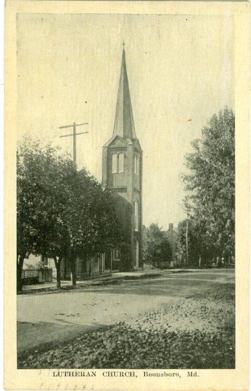 Trinity Lutheran 1929 Trinity's Steeple as it appeared in 1929