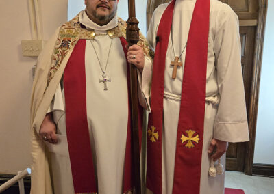 Bishop Bill Gohl and Pastor Karl Muhlbach