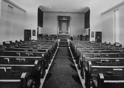 Sanctuary post 1950s renovations