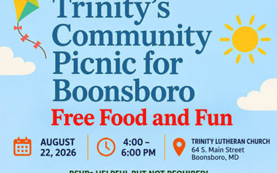 Trinity’s Community Picnic for Boonsboro – Free Food and Fun